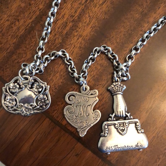 retired and rare HTF Brighton Victorian charm necklace/belt - Picture 11 of 14